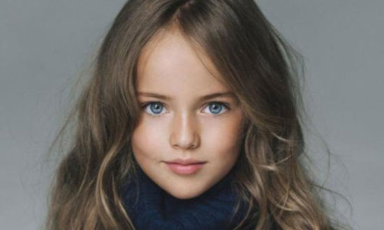 دختر 8 ساله روسی، نهمین سوپر مدل دنیا
