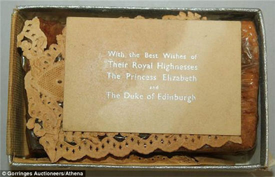 بیش از 800 دلار برای کیک عروسی ملکه الیزابت
