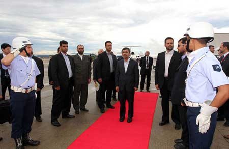 رئیس سازمان محیط زیست ایران , سفر احمدی نژاد