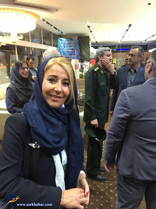 عکس: حجاب خدمه «ایرفرانس» در تهران