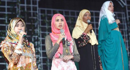 تصاویر دختر شایسته جهان اسلام,برگزاری مراسم انتخاب دختر شایسته