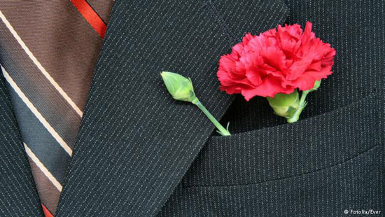 گل‌های میخک، رز و لاله در عشق و سیاست