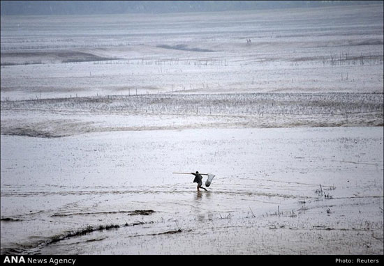 جریان‌های سیل آسای رودخانه «زرد» در چین