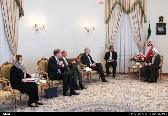 عکس: دیدار وزیر امور خارجه فنلاند با روحانی
