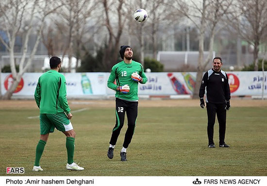 گزارش تصویری از تمرین تیم ملی فوتبال ایران