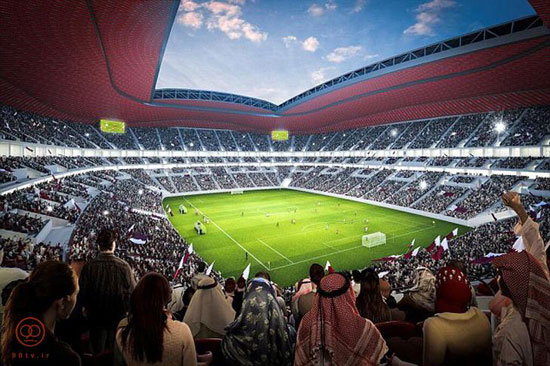عکس: استادیوم البیت؛ پدیده جام‌جهانی 2022