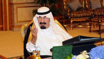 علت دعوت ملک عبدالله از احمدی‌ نژاد, ملک عبدالله، پادشاه عربستان