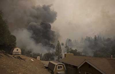 اخبار,اخبارحوادث, آتش سوزی جنگل های کالیفرنیا