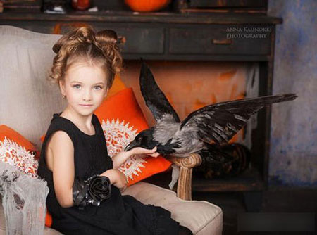 آنجیلینا، مانکن زیبای کودک روسی +عکسها