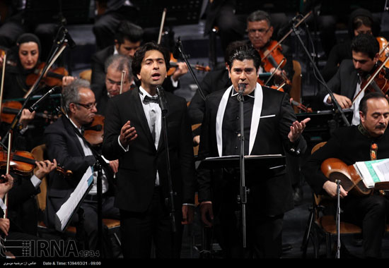 عکس: آغاز به کار ارکستر ملی با حضور ظریف