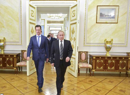 اخبار,اخباربین الملل,دیدار بشار اسد با رئیس جمهور روسیه