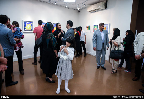 افتتاح نمایشگاه نقاشی کلارا کیامهر به نفع کودکان سرطانی