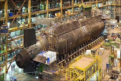 پیشرفته ترین سیستم ردیابی ,  زیردریایی , راکتور قدرتمند هسته ای