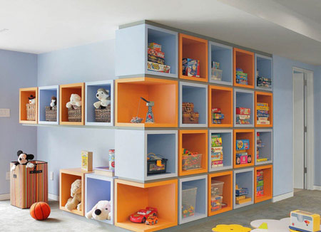نحوه مرتب کردن اتاق کودکان,روش نظم دادن به اتاق کودک