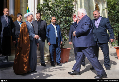 استقبال ویژه هاشمی از رئیس جمهوری عراق (عکس)