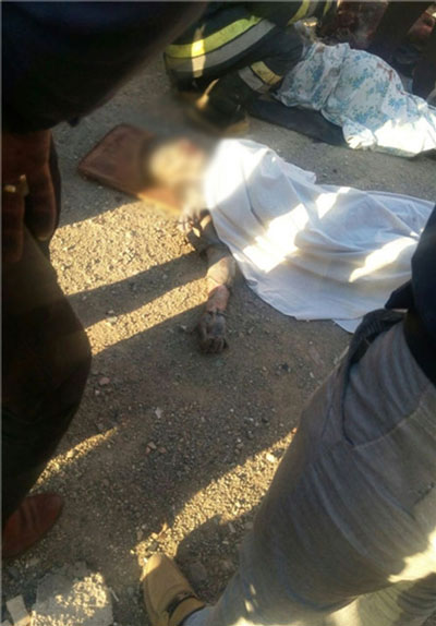 تصاویر دلخراش از انفجار در اسلامشهر (18+)