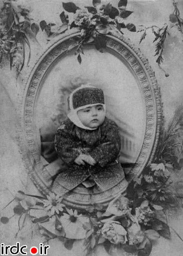احمدشاه قاجار در دوران نوزادی +عکس