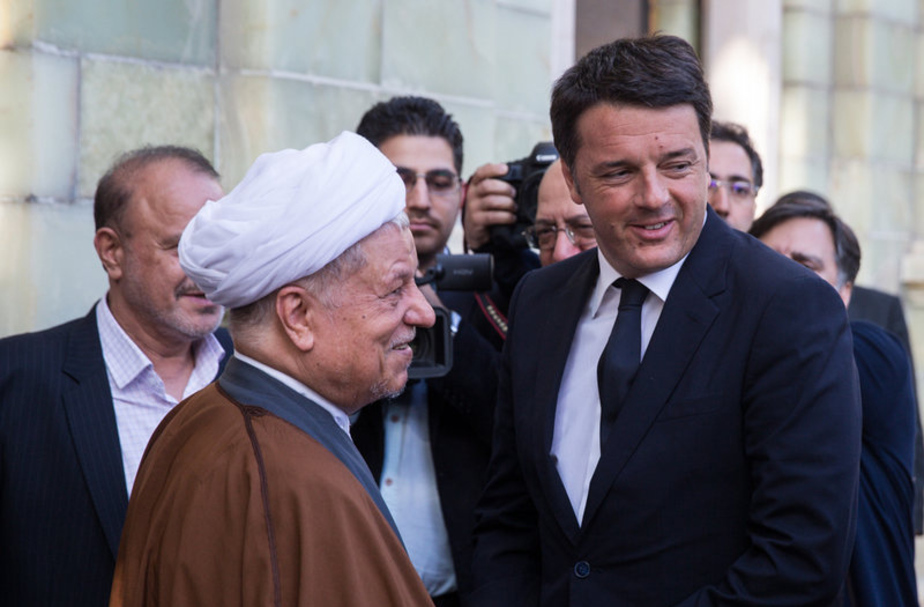  اخبارسیاست  خارجی ,خبرهای  سیاست  خارجی , دیدار نخست وزیر ایتالیا با هاشمی 