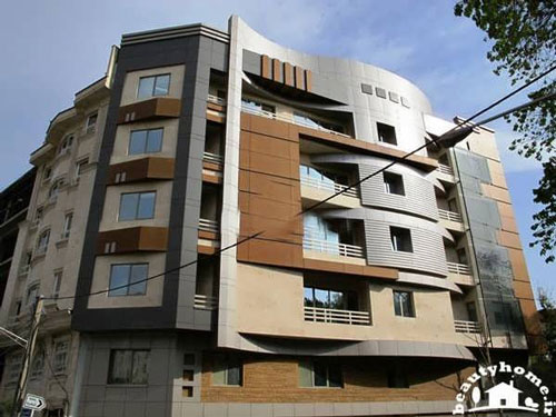 عکس های نمای آپارتمان ایرانی سه تا شش طبقه