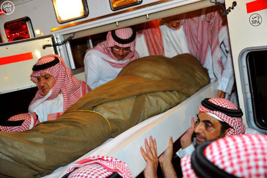 مراسم تشییع جنازه سعود الفیصل +عکس