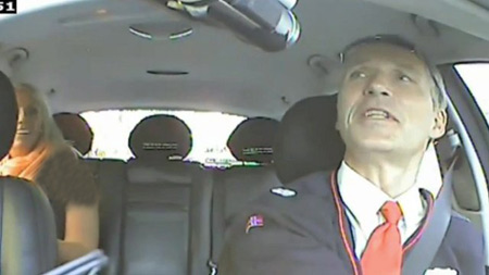 نخست وزیر نروژ, راننده تاکسی,اخبار