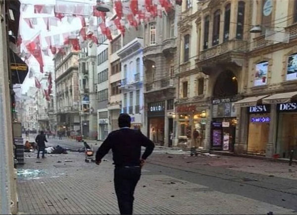 انفجار در قلب استانبول