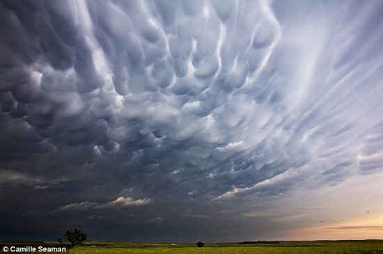 تصاویر: زیباترین ابرهای ترسناک!