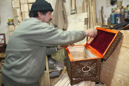 صندوقچه چوبی, هنرهای سنتی ایران