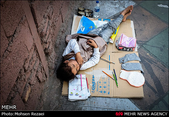 عکس: کودکان کار محروم از تحصیل
