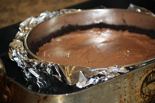 طرز تهیه چیز کیک شکلاتی بدون پخت