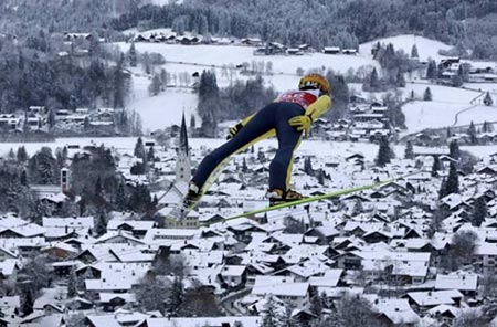 عکسهای جالب,مسابقات اسکی ,تصاویر دیدنی