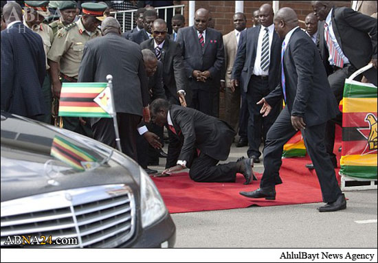 «رابرت موگابه» سوژه شد! +عکس