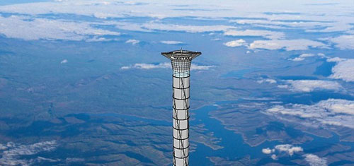 آسانسور فضایی؛20 برابر بلندترین برج جهان