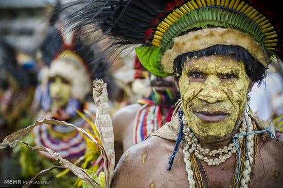 جشنواره قبایل در گینه جدید پاپوا