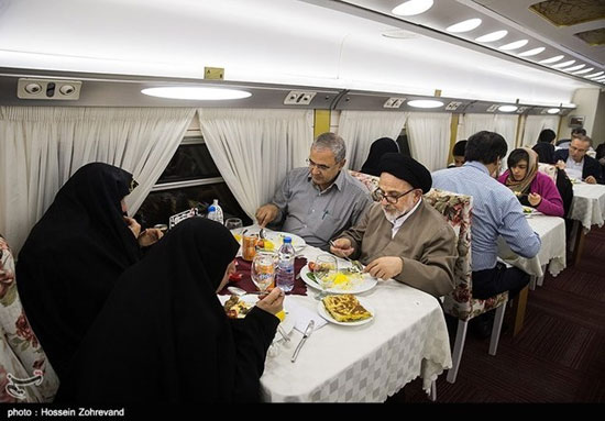 تصاویر جدید از قطار لوکس پنج ستاره در ایران