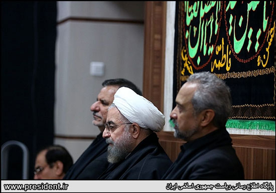 مراسم عزاداری سالار شهیدان با حضور رییس‌جمهور