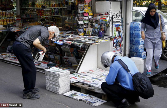 گزارش رویترز از بازار تهران