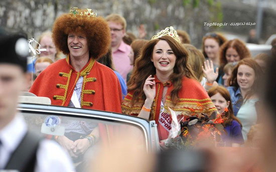 گردهمایی مو قرمز ها در ایرلند