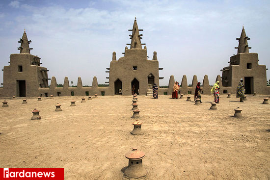 عجیب‌ترین مسجد خشتی جهان +تصاویر