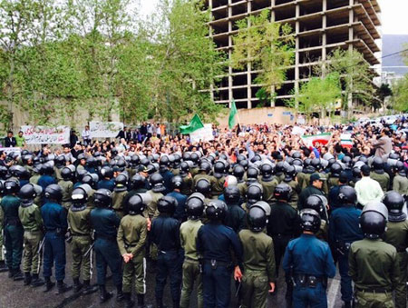 اخبار,اخباراجتماعی ,تجمع مقابل سفارت عربستان در تهران