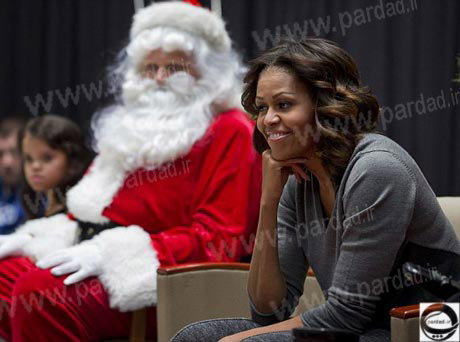اخبار,اخبار گوناگون,هدیه کریسمس میشل اوباما به همسرش