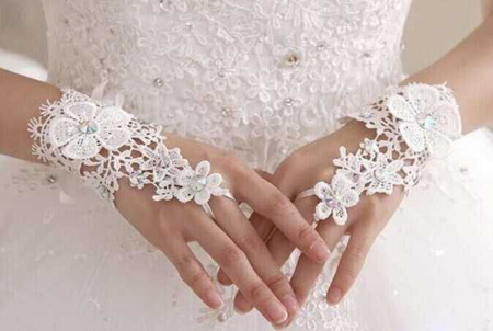مدل دستکش ساتن عروس, شیک ترین دستکش های ست عروس