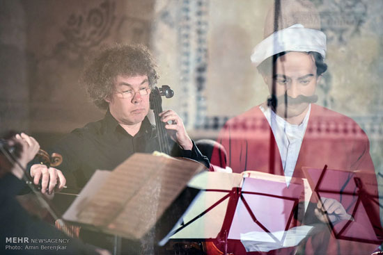 کنسرت گروه سازهای زهی لایپزیگ آلمان در حمام وکیل شیراز + عکس