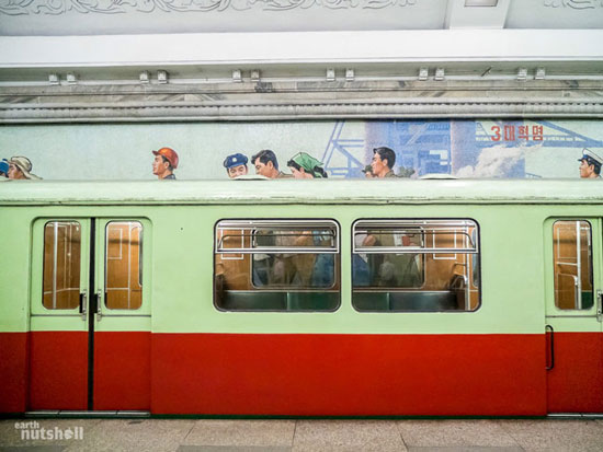 سفری به مترو پیونگ یانگ – کره شمالی