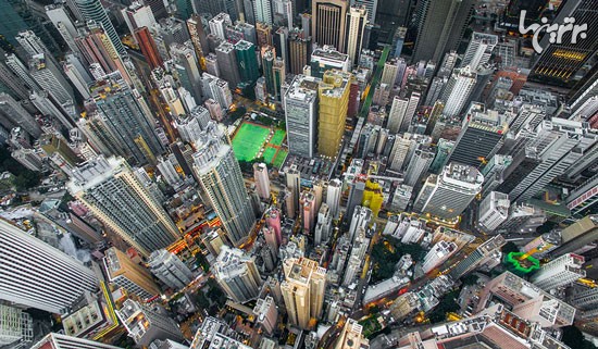 تراکم باورنکردنی ساختمان های بلند در هنگ کنگ!