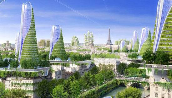 پاریس و امکان دریافت عنوان پایتخت بوستان در سال 2050 میلادی