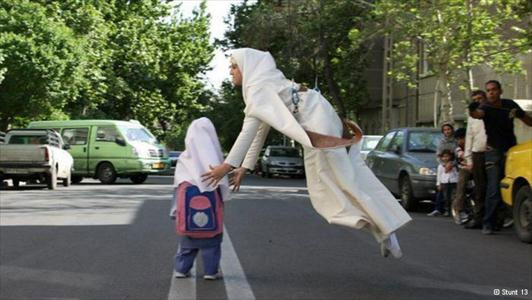اولین دختر بدلکار ایرانی +عکس