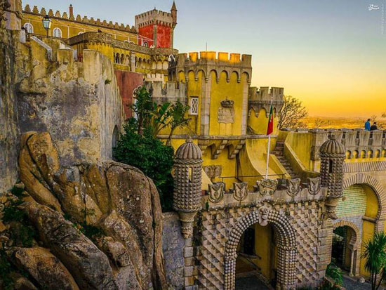 عکس/ قلعه‌ای افسانه‌ای در پرتغال