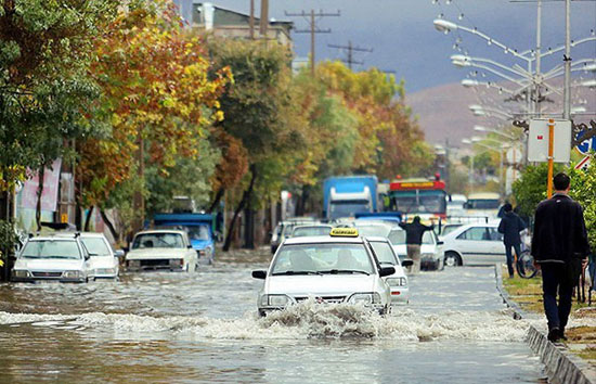 عکس: رودخانه شیراز جاری شد