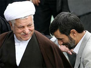 محمود احمدی نژاد,هاشمی رفسنجانی